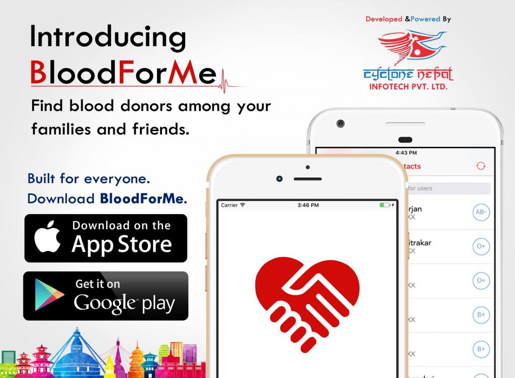 Bloodforme iOS and Android App