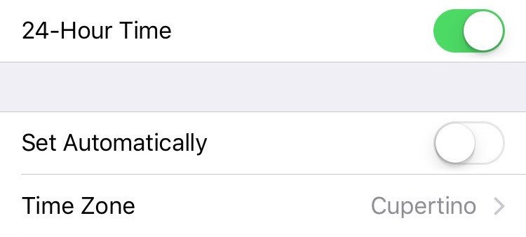 Why apple didn’t provided isTimeZoneAutomatic() method?