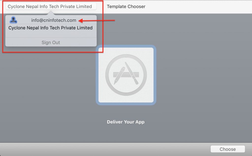Xcode 10.2.1 You must be Admin or Technical user in order to deliver content or metadata(1070)