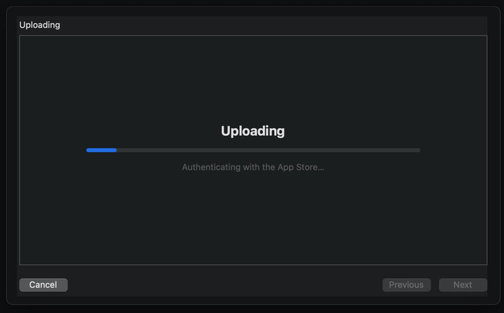 Stuck on Verifying app – authenticating with the App Store… ??